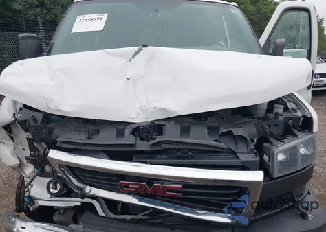 2018 GMC Savana 2500 Work Van from USA, damaged, VIN 1GTW7AFG6J1912059